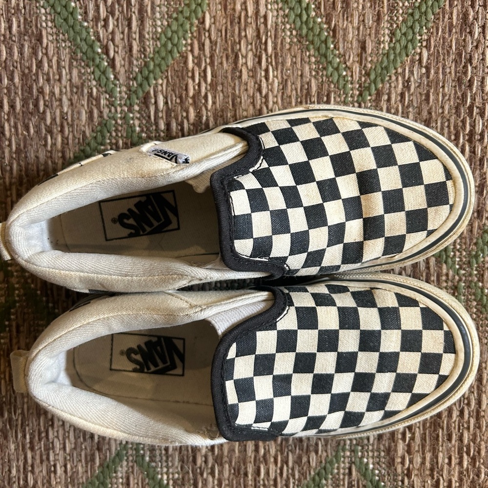 Vans Checkerboard Slip-On Sneakers